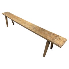 Andrianna Shamaris Antique Wabi Sabi Teak Wood Bench