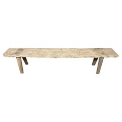 Andrianna Shamaris Antique Wabi Sabi Teak Wood Bench