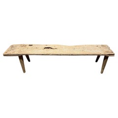 Andrianna Shamaris Used Wabi Sabi Teak Wood Bench