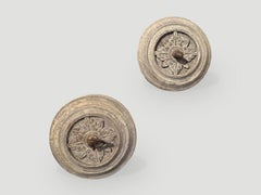 Antique Wood Door Handle