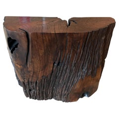 Andrianna Shamaris Beautiful Ulin Wood Console or Pedestal