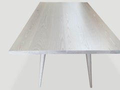 Andrianna Shamaris Bleached Ash Wood Dining Table