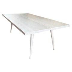 Andrianna Shamaris Bleached Ash Wood Dining Table