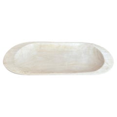 Andrianna Shamaris Bleached Long Oval Bowl