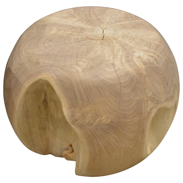 Andrianna Shamaris Bleached Teak Wood Drum Side Table For At Andrianna Shamaris Bleached Teak Wood Drum Side Table For