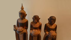 Andrianna Shamaris Buddha and Buddhist Monk Statues