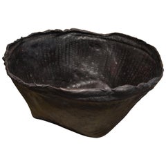 Andrianna Shamaris Buffalo Hide Large Bowl