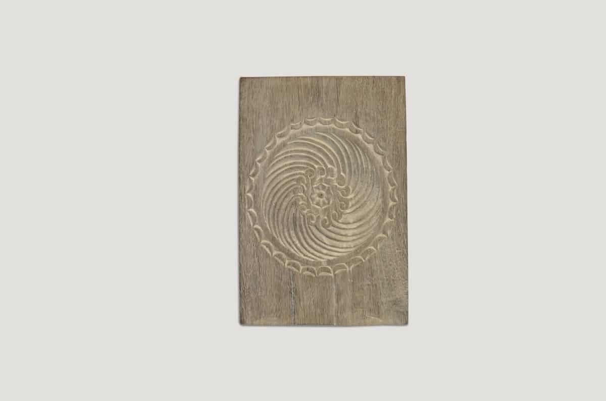Primitive Andrianna Shamaris Carved Panel
