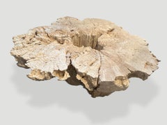 Andrianna Shamaris Coffee Table made from Century Old Teak Wood