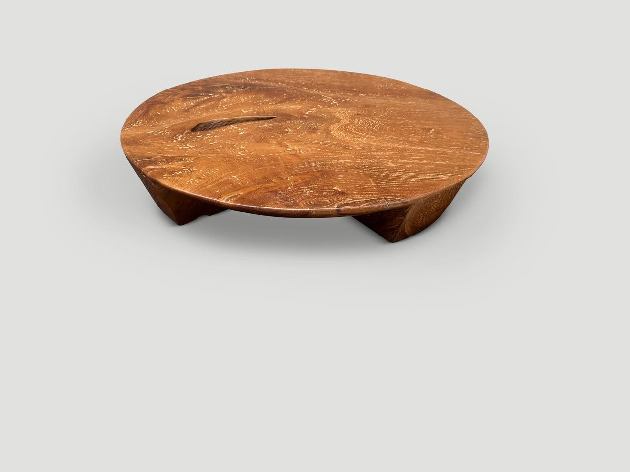 Andrianna Shamaris Minimalist Low Profile Table In Excellent Condition For Sale In New York, NY