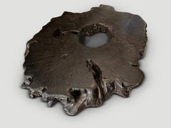 Andrianna Shamaris Wood Coffee Table made from Century Old Teak