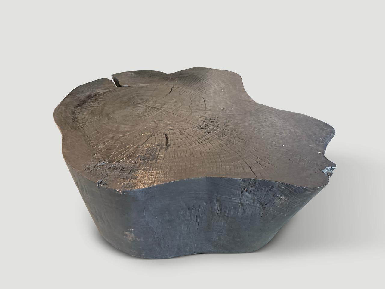 XXIe siècle et contemporain Table basse Andrianna Shamaris Charred Amorphous en vente
