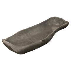Andrianna Shamaris Vaso in Wood carbonizzato