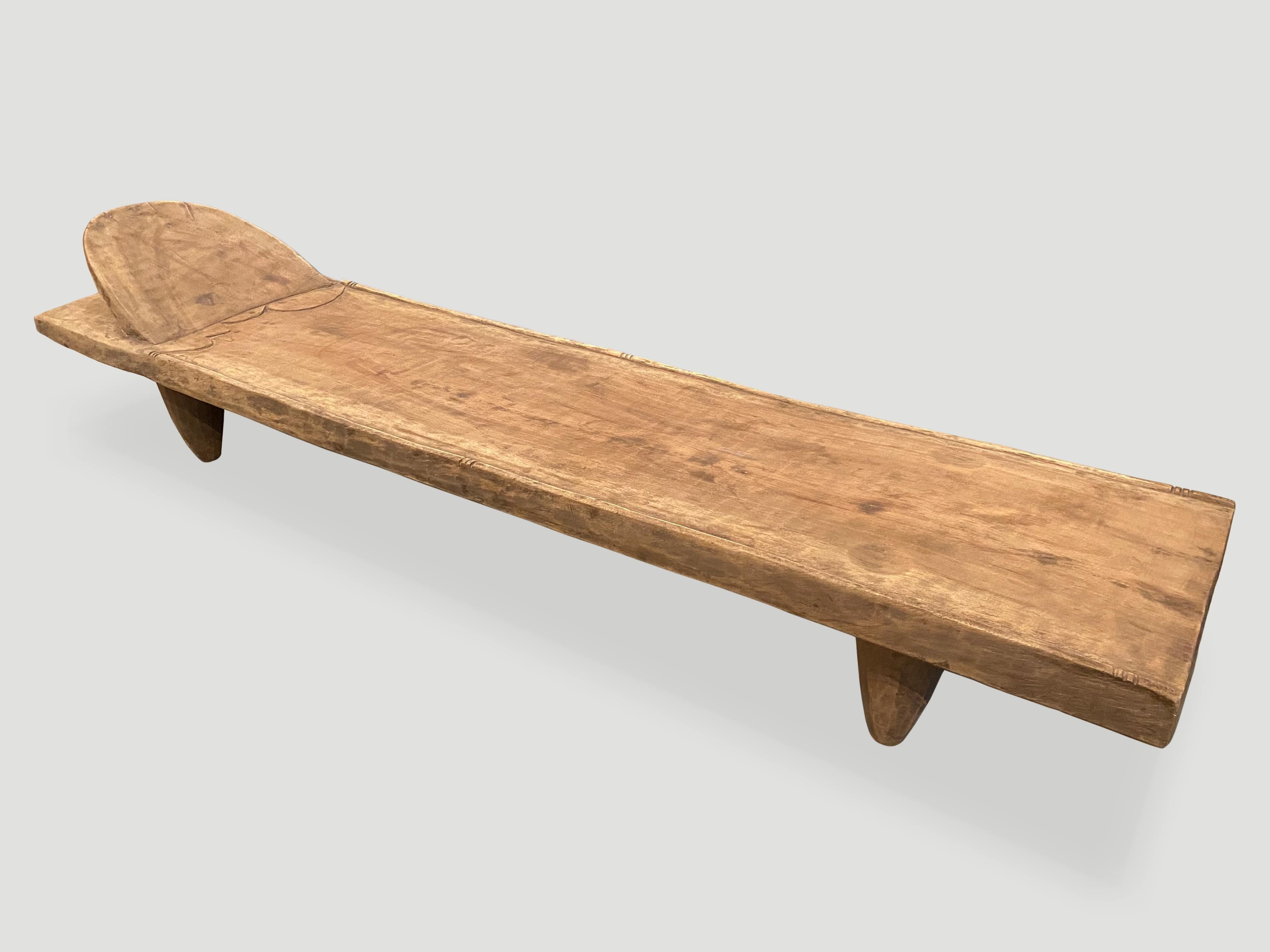 Tribal Andrianna Shamaris Cote D’ivoire Senufu Daybed, Bench or Coffee Table For Sale