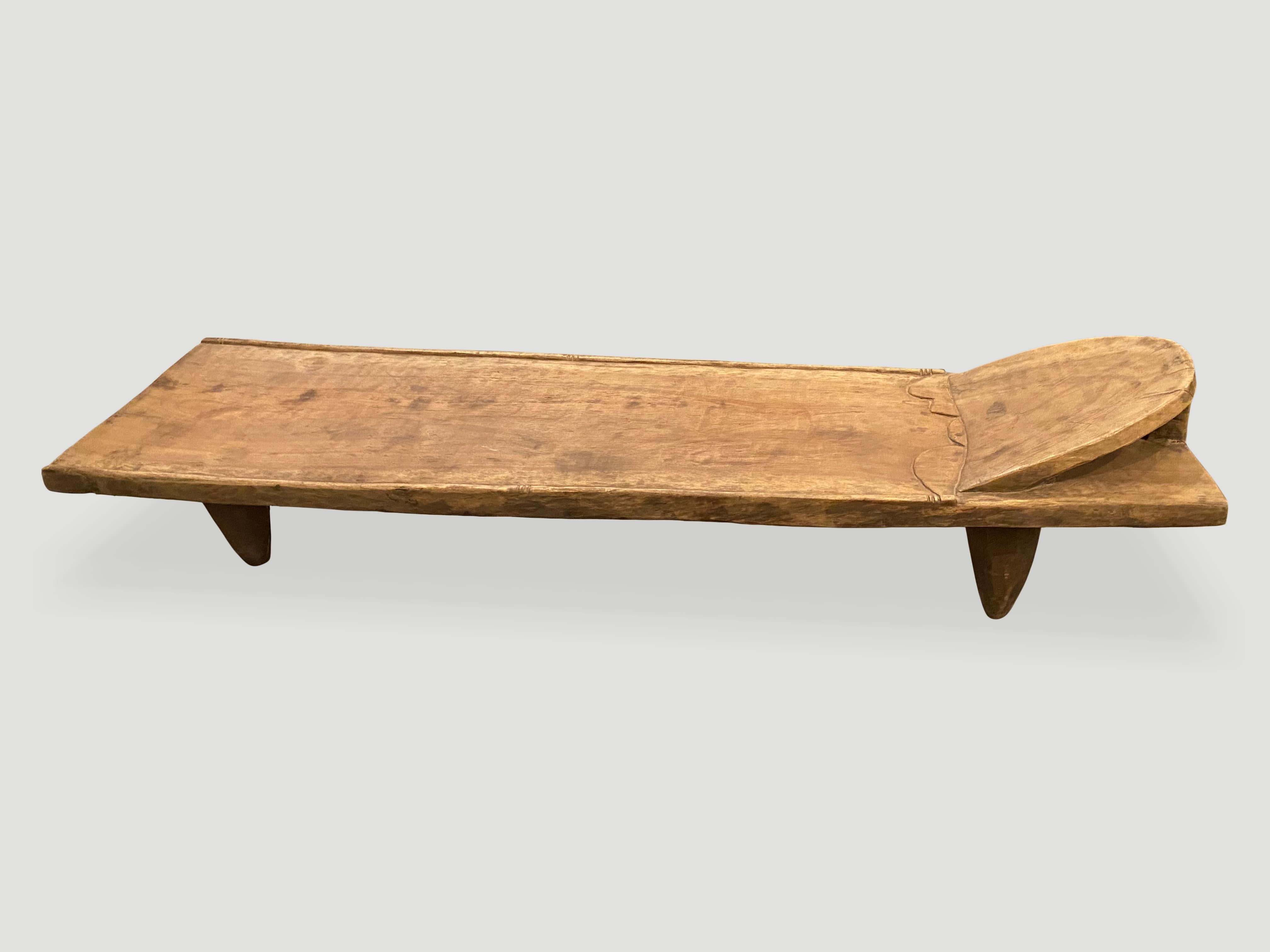 Ivorian Andrianna Shamaris Cote D’ivoire Senufu Daybed, Bench or Coffee Table For Sale