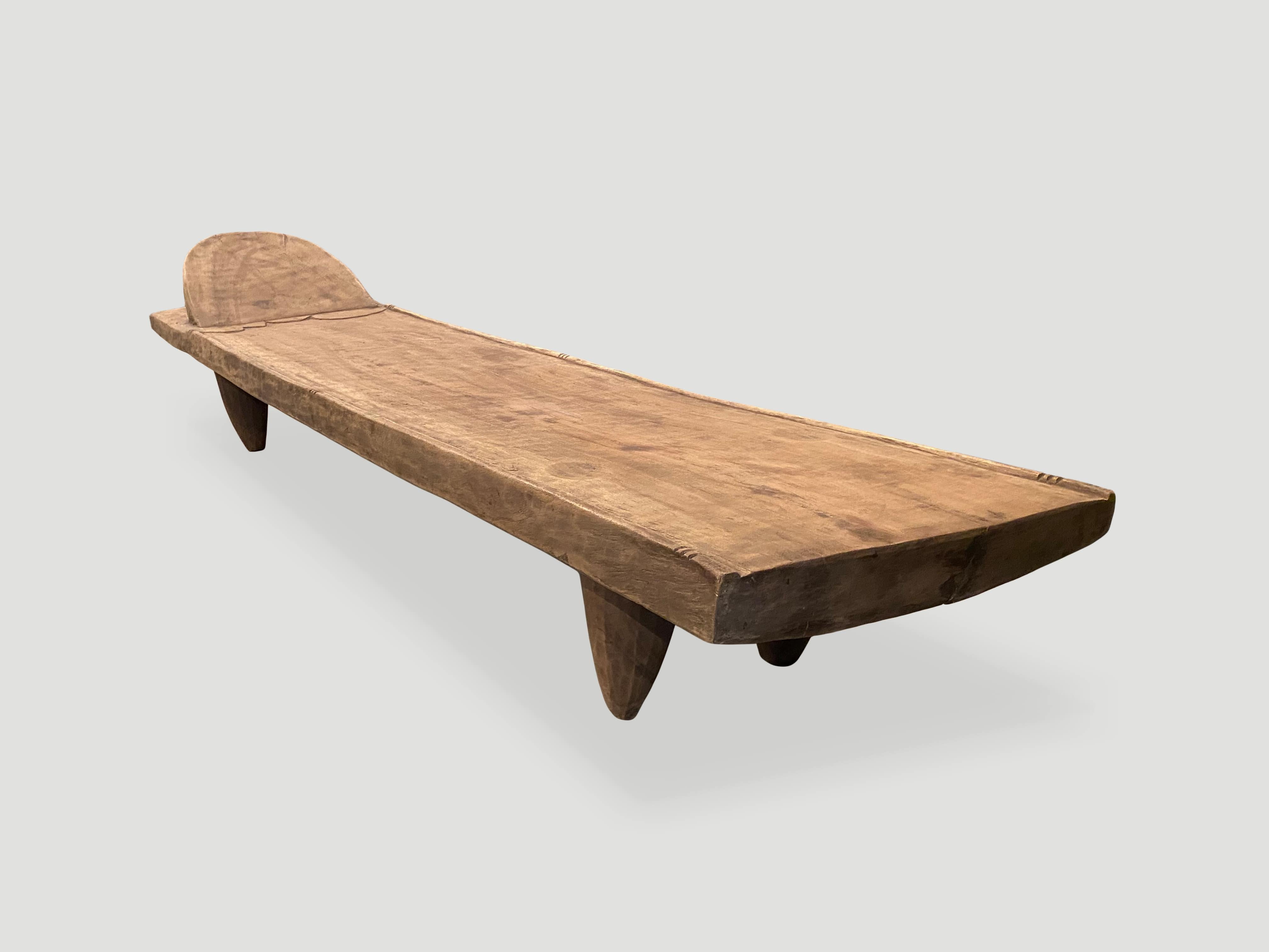 Contemporary Andrianna Shamaris Cote D’ivoire Senufu Daybed, Bench or Coffee Table For Sale