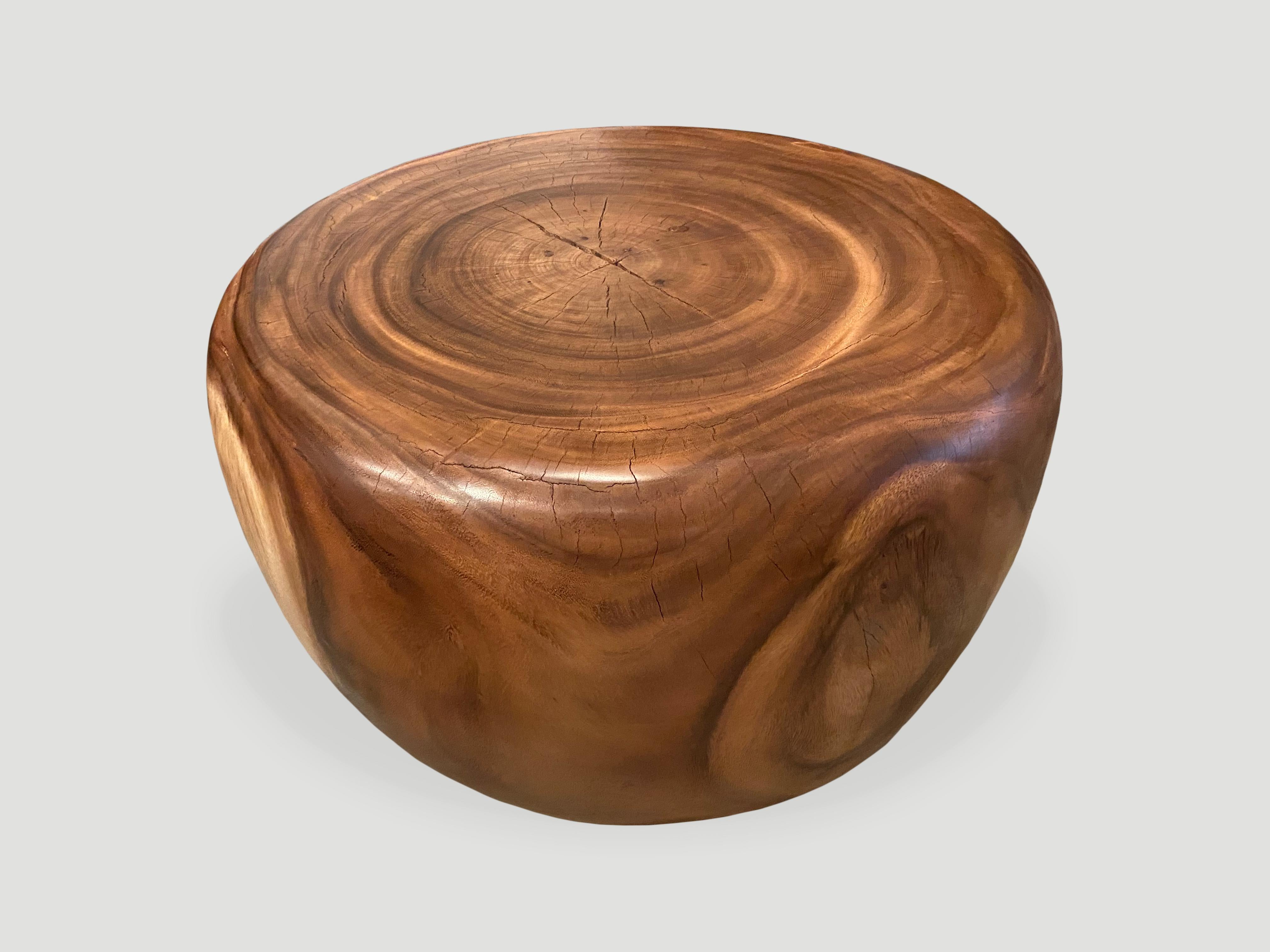 drum shaped coffee table