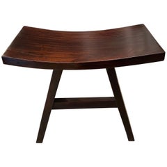 Andrianna Shamaris Espresso Teak 'A' Bench