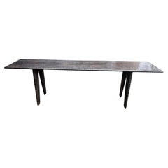 Andrianna Shamaris Exquisite Minimalist Hand Carved Console or Dining Table