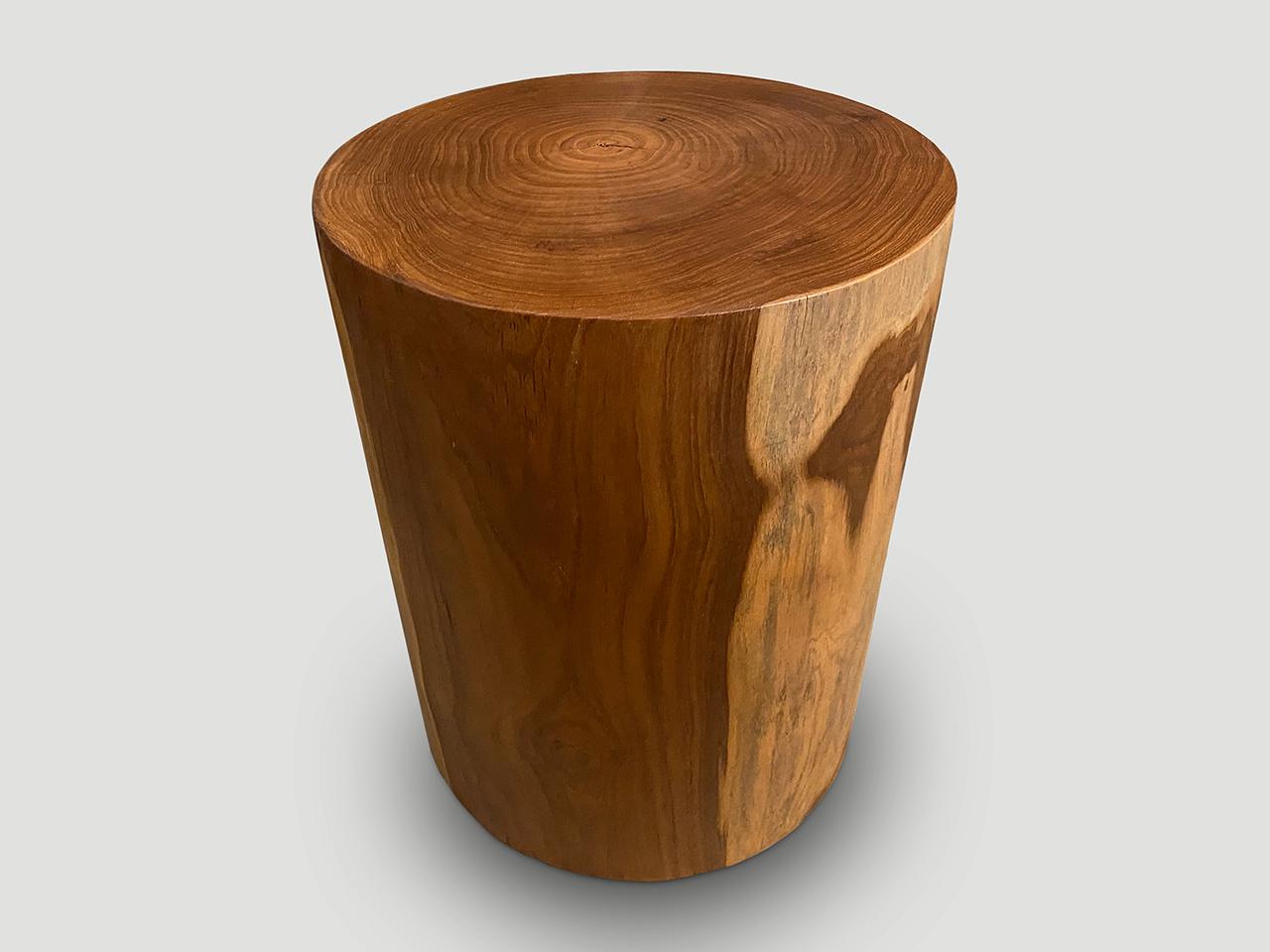 Andrianna Shamaris Exquisite Rosewood Side Table In Excellent Condition In New York, NY