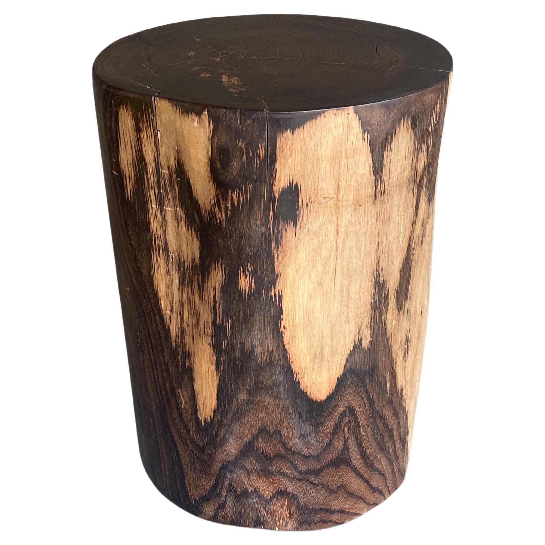 Andrianna Shamaris Exquisite Rosewood Side Table For Sale