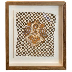 Andrianna Shamaris Framed Antique Ikat