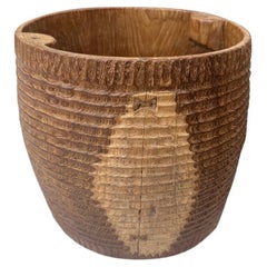 Andrianna Shamaris Hand Carved Container Or Side Table