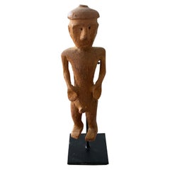 Vintage Andrianna Shamaris Hand Carved Wooden Figurine