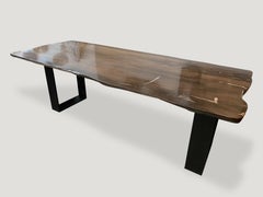 Andrianna Shamaris High Quality Petrified Wood Dining Table