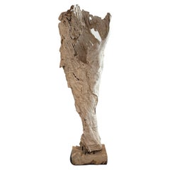 Andrianna Shamaris Impressive Bleached Teak Wood Sculpture or Light Fixture