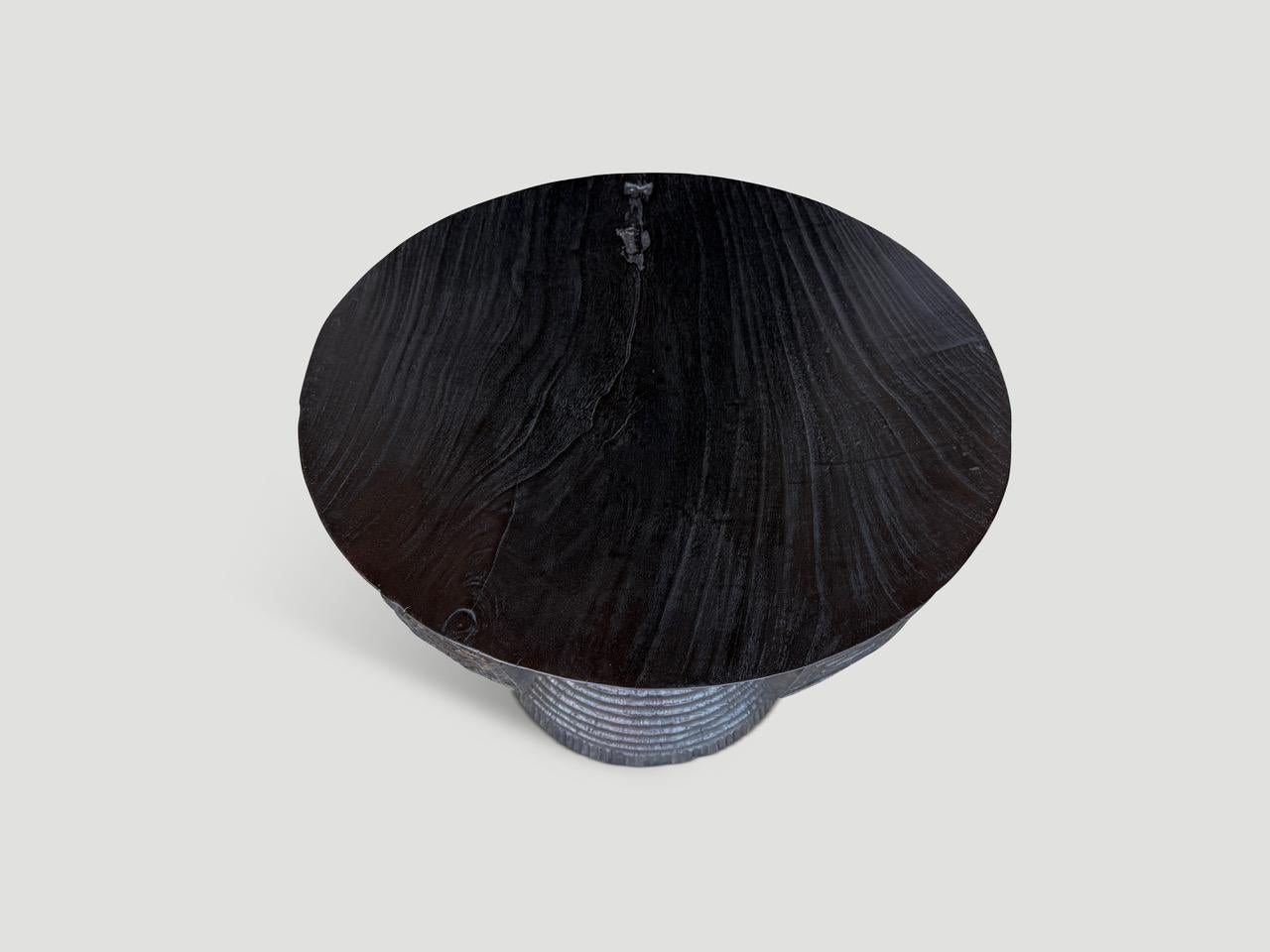 Contemporary Andrianna Shamaris Impressive Century Old Side Table For Sale