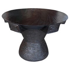 Andrianna Shamaris Impressive Century Old Side Table