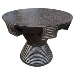 Andrianna Shamaris Impressive Century Old Side Table