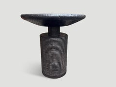 Andrianna Shamaris Impressive Wood Side Table or Entrance Table