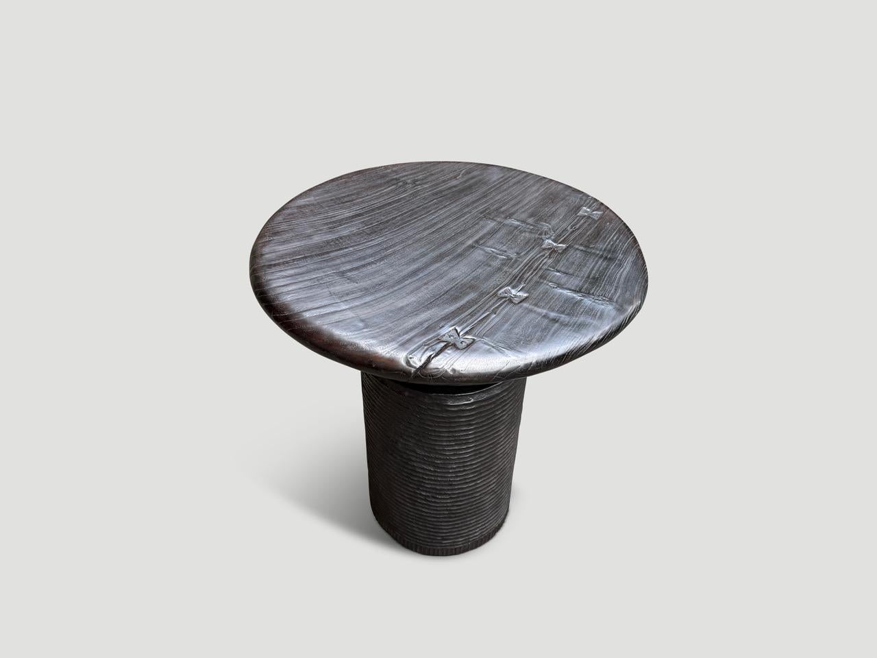 Contemporary Andrianna Shamaris Impressive Century Old Side Table or Entrance Table For Sale