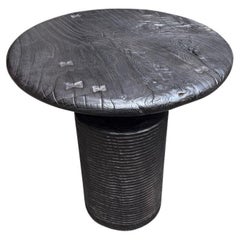 Andrianna Shamaris Impressive Century Old Side Table or Entrance Table