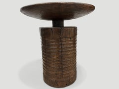 Andrianna Shamaris Impressive Side Table made from Century Old Teak