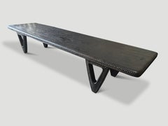 Andrianna Shamaris Impressive Hand Made Teak Wood Coffee Table