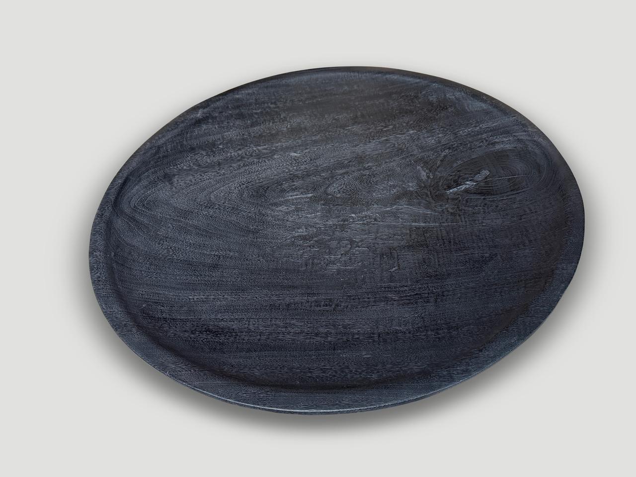 Andrianna Shamaris  Impressive Large Charred Platter In Excellent Condition For Sale In New York, NY