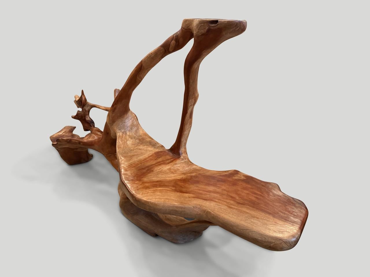 XXIe siècle et contemporain Impressionnant banc ou pièce d'art sculpturale d' Andrianna Shamaris en vente