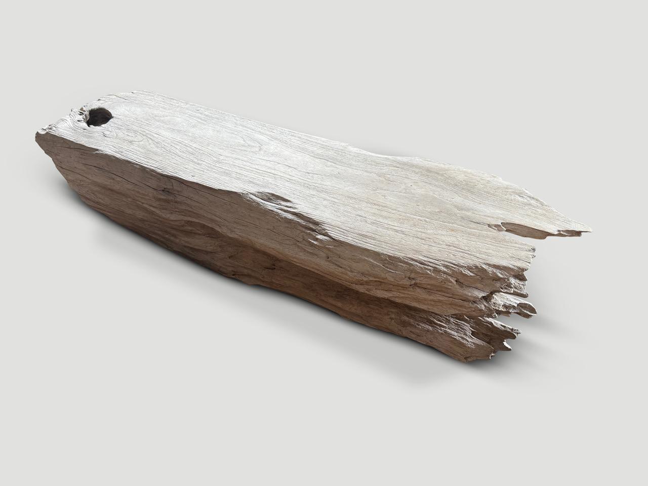 Organique Andrianna Shamaris Impressions in the Wood Wood Woods Bench ou Coffee Table en vente