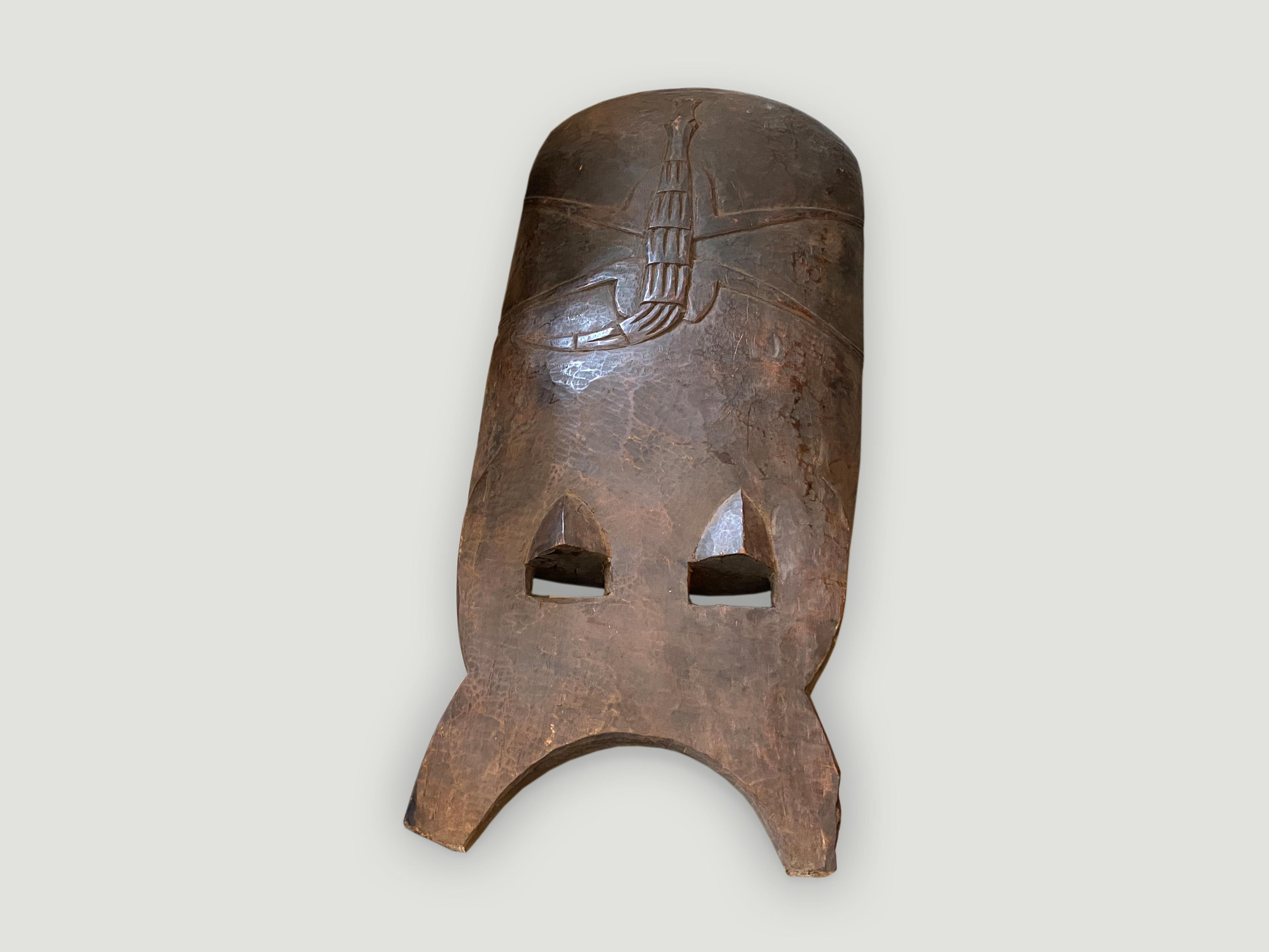 Andrianna Shamaris Iroko Wood African Hand Carved Chair 1