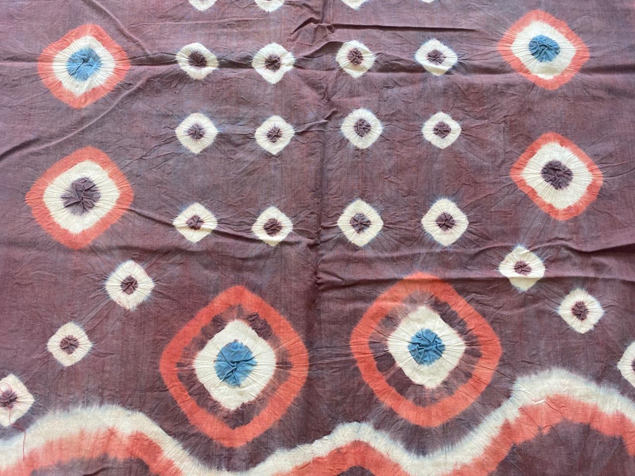 Andrianna Shamaris Linen and Cotton Antique Panel from Toraja Land For Sale 5