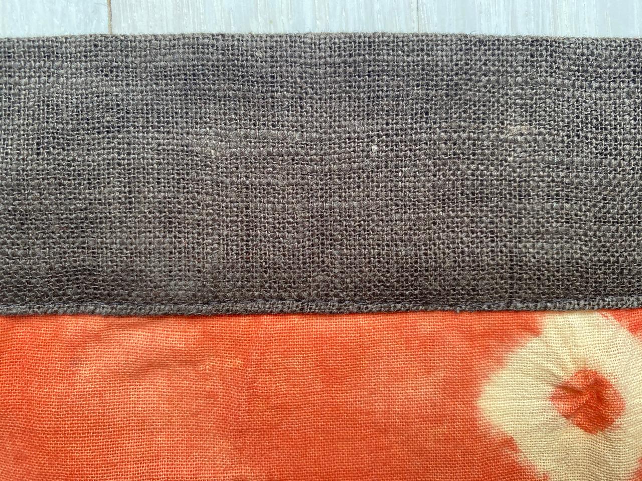 Andrianna Shamaris Linen and Cotton Antique Textile from Toraja Land For Sale 5