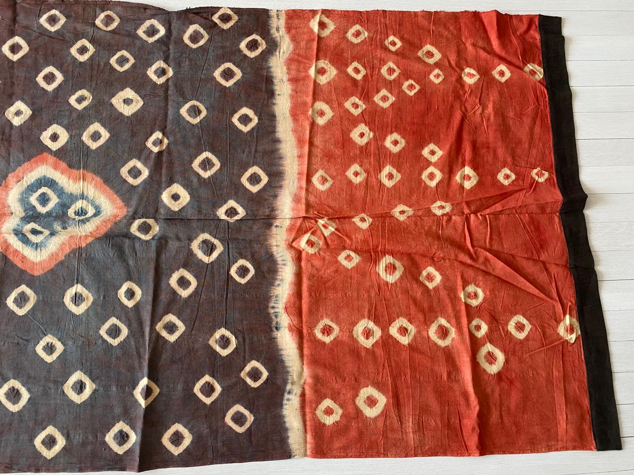 Andrianna Shamaris Linen and Cotton Antique Textile from Toraja Land For Sale 9
