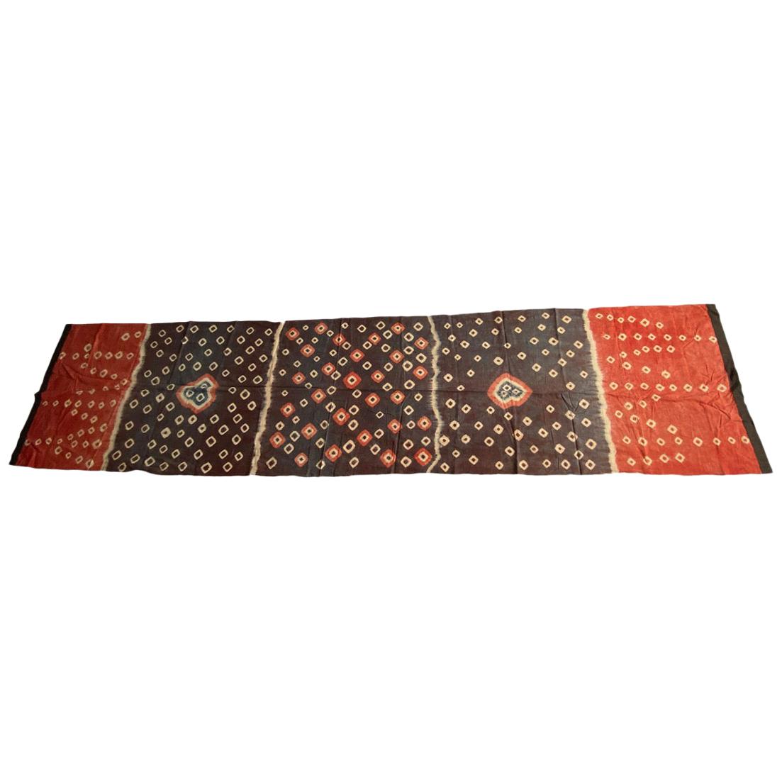 Textil antiguo de lino y algodón de la tierra de Toraja