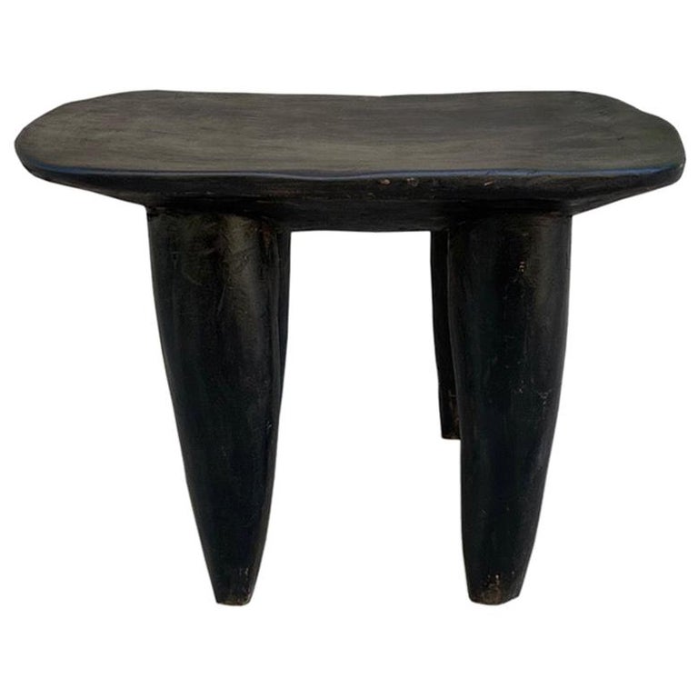 African side table, ca. 1950, offered by Andrianna Shamaris 