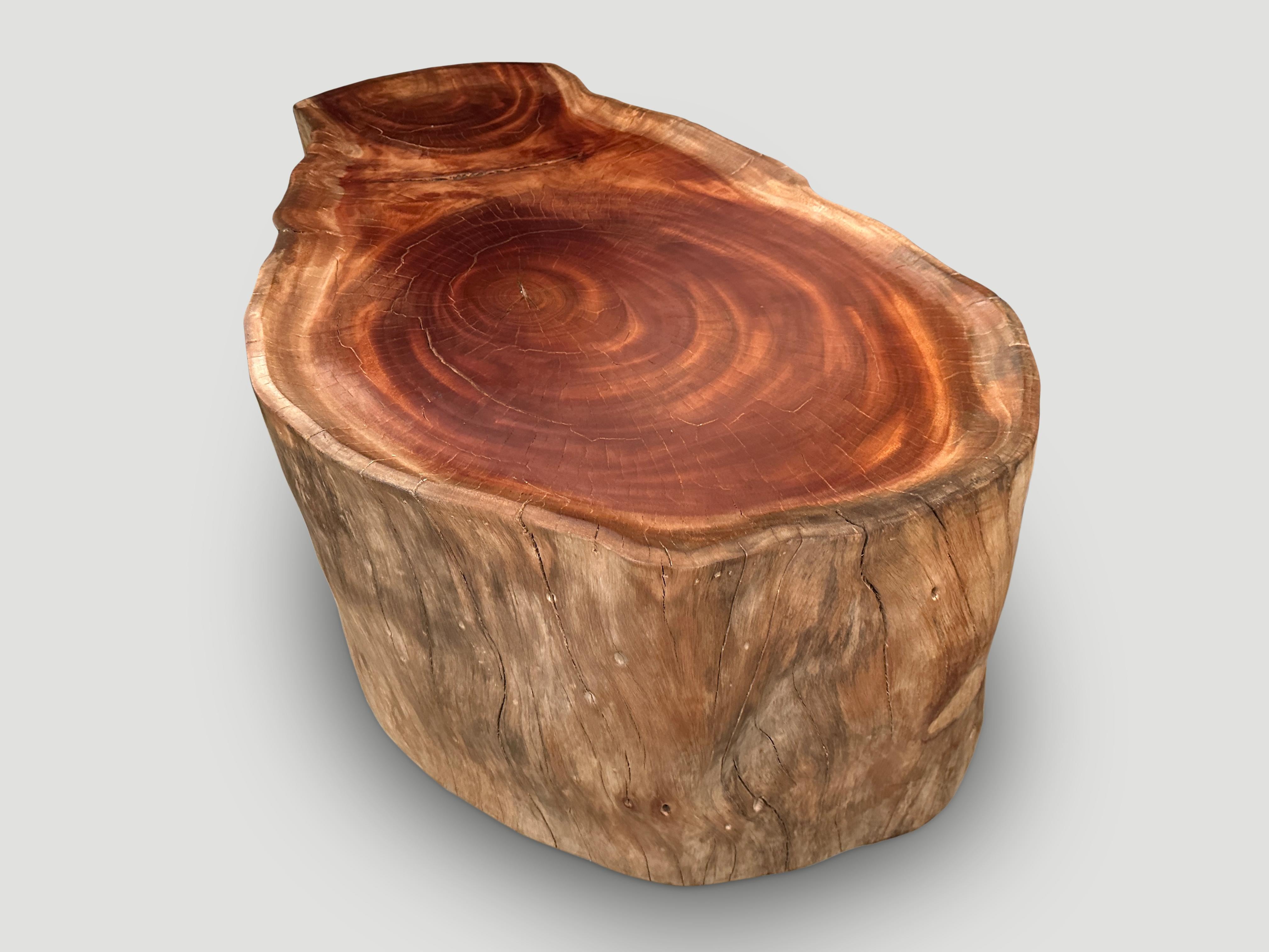 Andrianna Shamaris Mesa de centro estilo bandeja de madera de caoba Caoba en venta