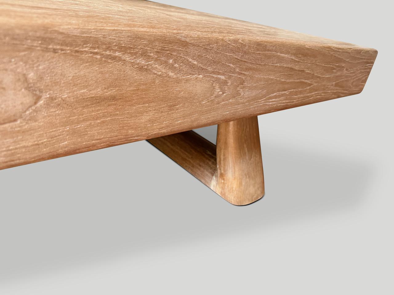 Wood Andrianna Shamaris Mid Century Couture Coffee Table For Sale