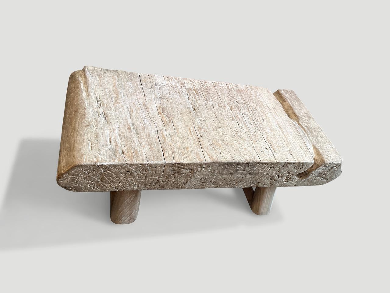 Mid-Century Modern Andrianna Shamaris Table basse ou banc Couture du milieu du siècle en vente